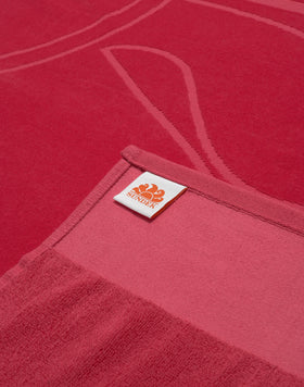 TELO MARE JACQUARD CON LOGO