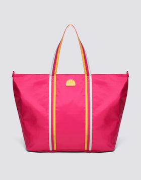 BON - BORSA MARE CON DETTAGLI ARCOBALENO