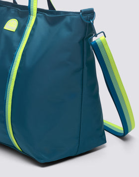 BON - BEACH BAG WITH RAINBOW DETAILS