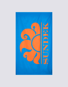 SERVIETTE DE PLAGE EN MICROFIBRE AVEC LOGO
