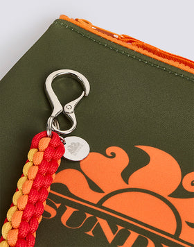 CLUTCH BAG IN NEOPRENE