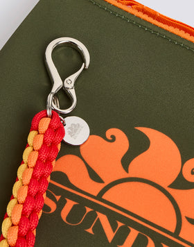 CLUTCH BAG IN NEOPRENE