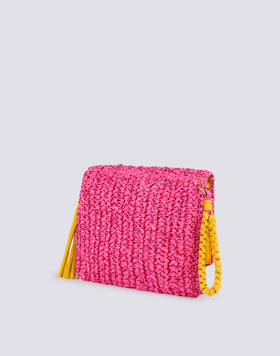 GABI - PAPER STRAW POCHETTE
