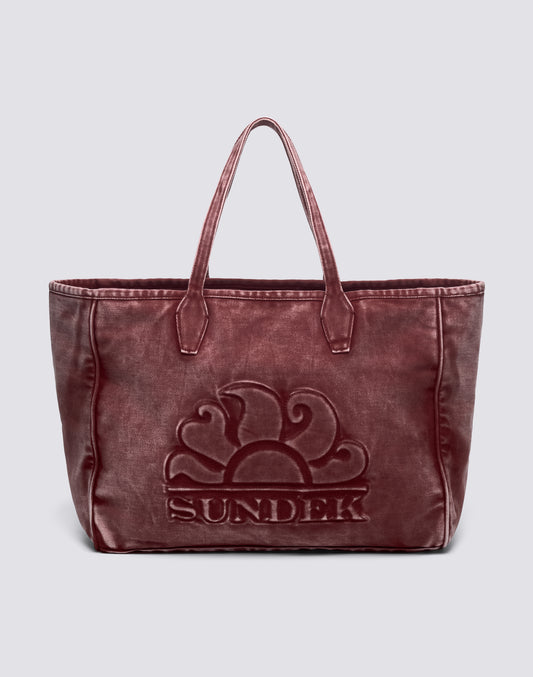ROBERTS - REGULAR TOTE BAG IN GARMENT-DYED