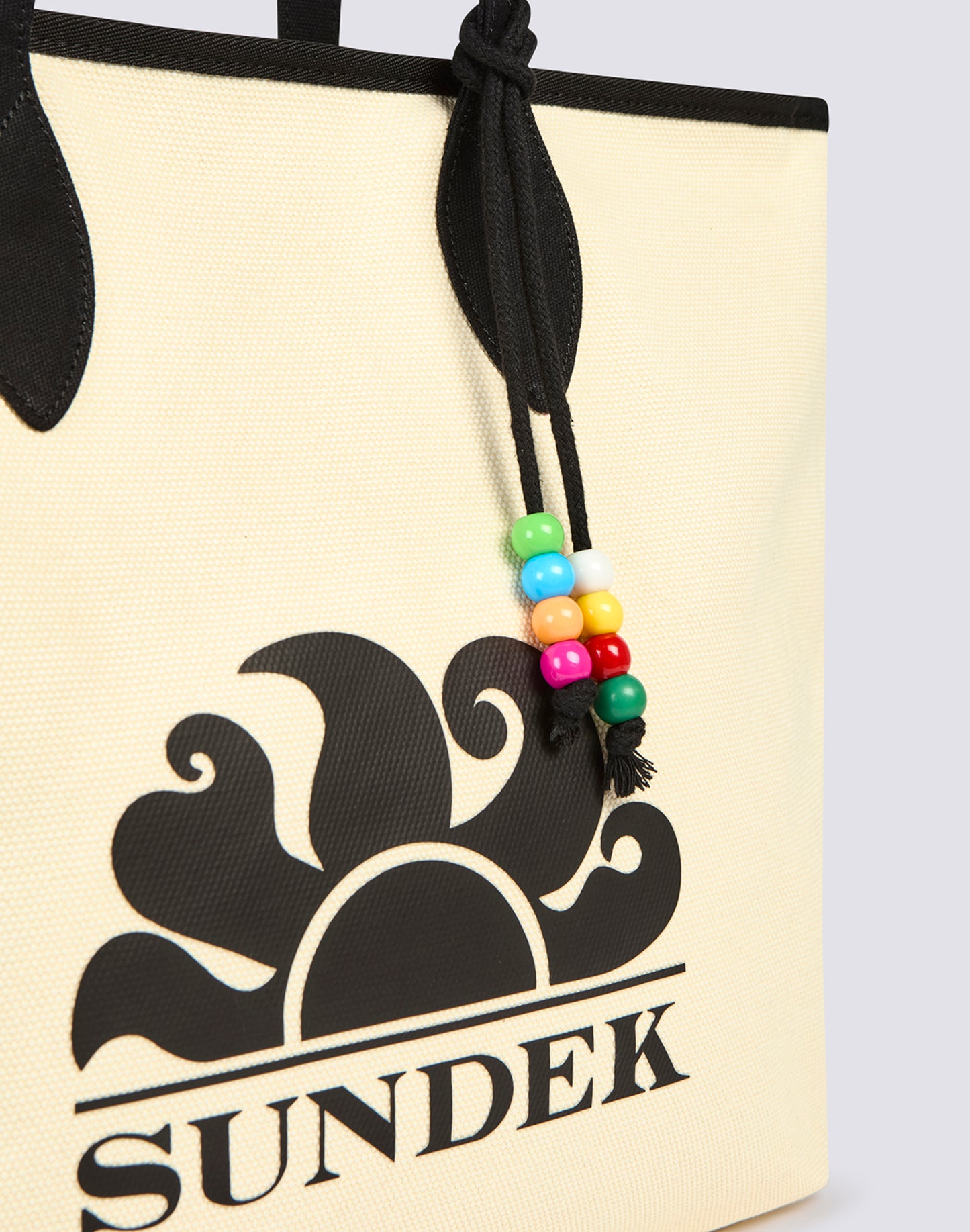 JOLIE - REGULAR TOTE BAG WITH RAINBOW BEADS