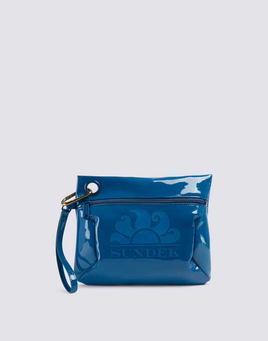 CLUTCH - POCHETTE CON MOSCHETTONE