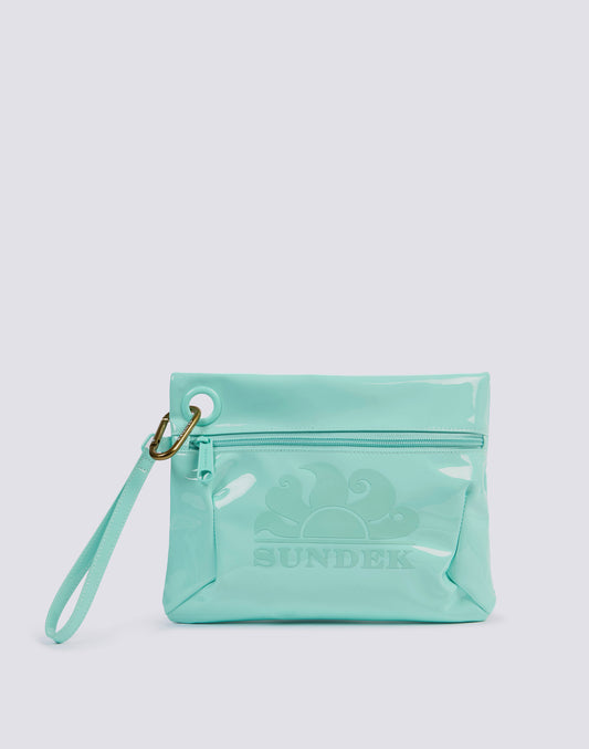 CLUTCH - POCHETTE CON MOSCHETTONE