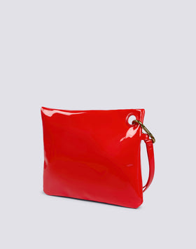 CLUTCH BAG WITH CARABINER
