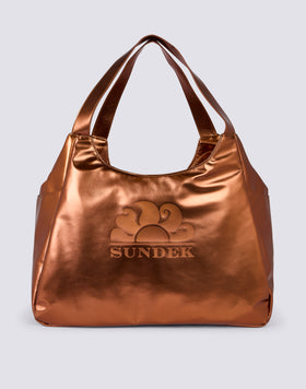 SAC SHOPPER LAMINÉ AVEC LOGO