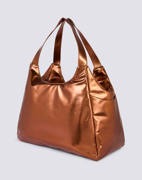 SAC SHOPPER LAMINÉ AVEC LOGO