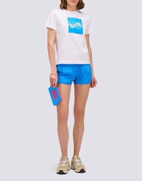 MINI POCHETTE IN GOMMA CON LOGO