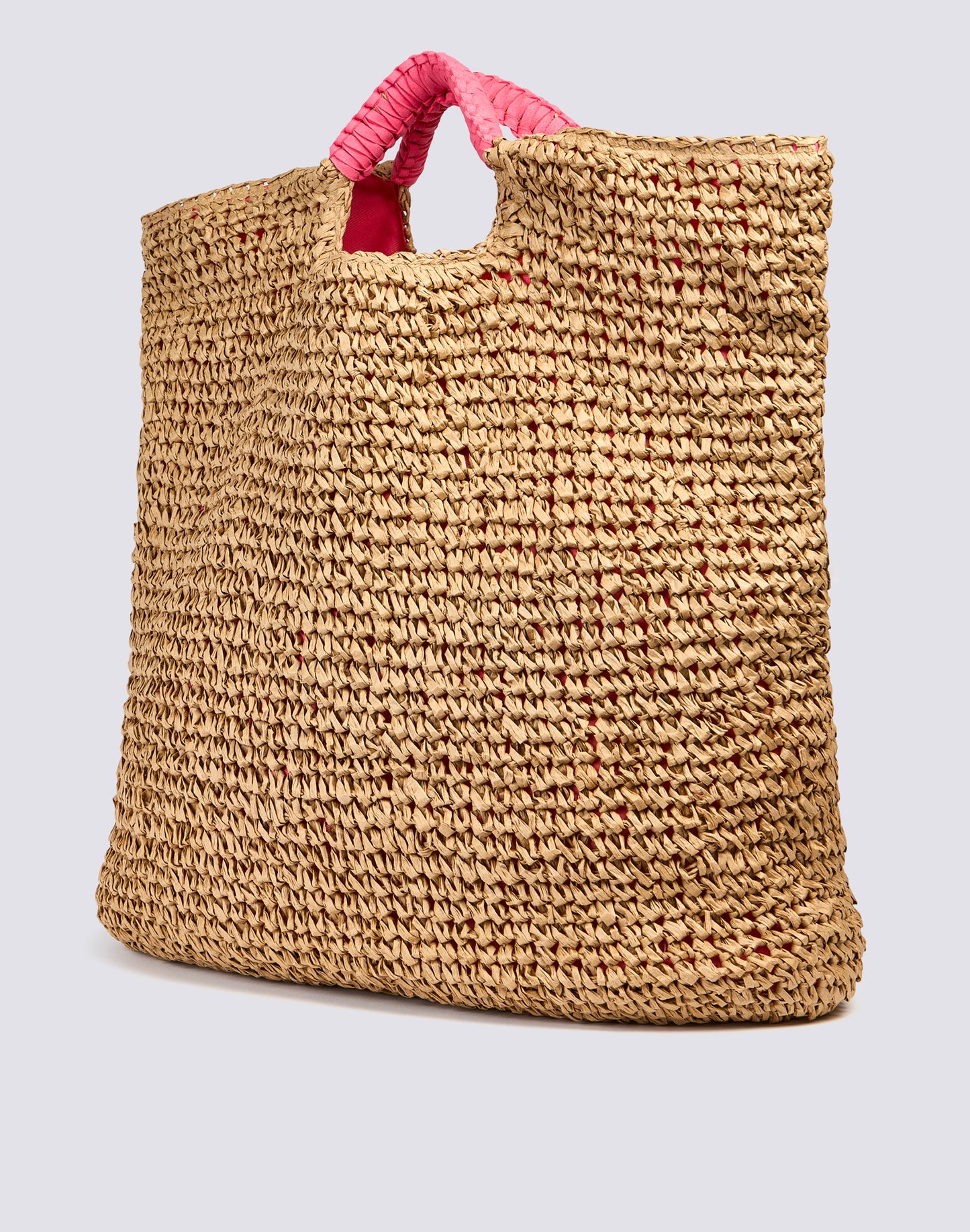 MAXI BAG IN WOVEN PAPER STRAW