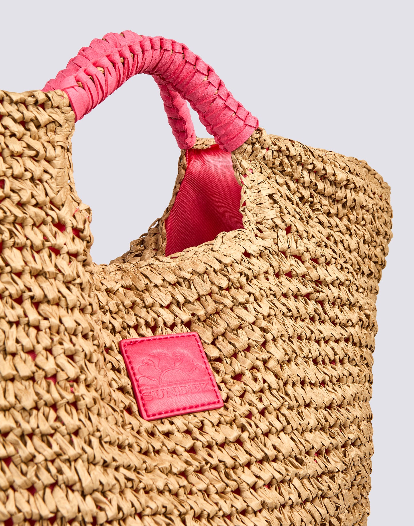 MAXI BAG IN WOVEN PAPER STRAW