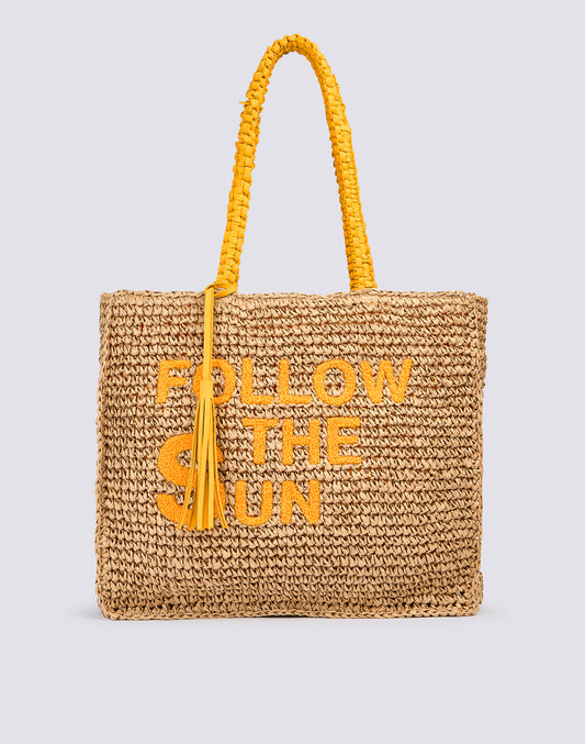 SHOPPING BAG FOLLOW THE SUN