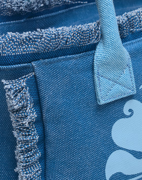 TOTE BAG REGULAR EFFET STONE WASHED