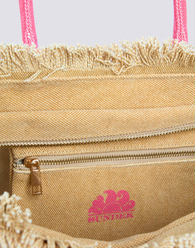 TOTE BAG CON EFFETTO STONE WASHED