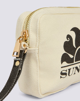 STONE WASHED EFFECT CLUTCH