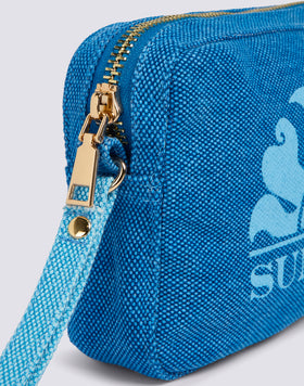 STONE WASHED EFFECT CLUTCH