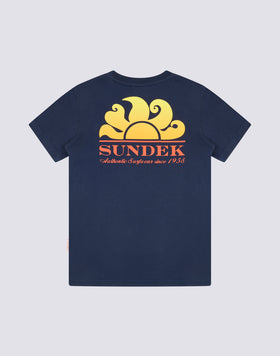 MINI NEW HERBERT T-SHIRT WITH SHADED LOGO