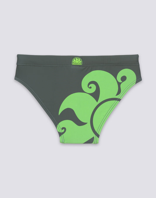 LEONARDO MINI SWIM TRUNKS WITH LOGO PRINT