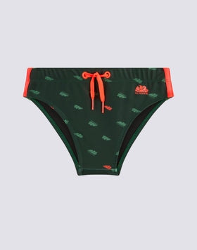 SLIP DE BAIN MINI DIWALTER IMPRIMÉ MONOGRAMME 2