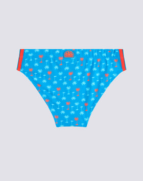 SLIP DE BAIN MINI DIWALTER IMPRIMÉ PALMAS