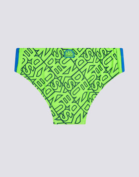 MINI DIWALTER BEACH BRIEFS WITH MYSTERE PRINT
