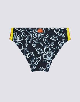 DIWALTER MINI SWIM BRIEFS WITH HIBISCUS PRINT