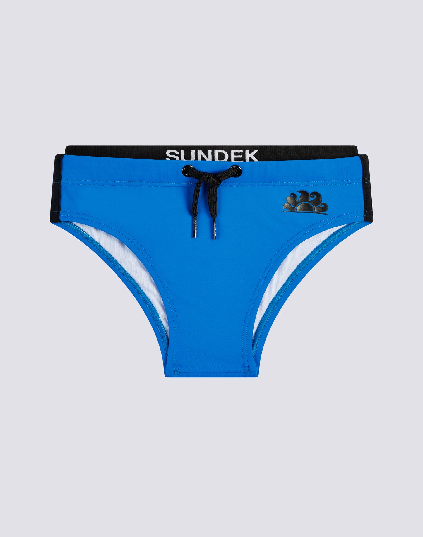 SWIM BRIEFS WITH SUNDEK LOGO ELASTIC BAND