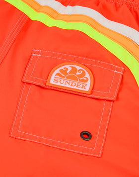 COSTUME DA BAGNO BAMBINO CORTO VITA ELASTICATA REPREVE®