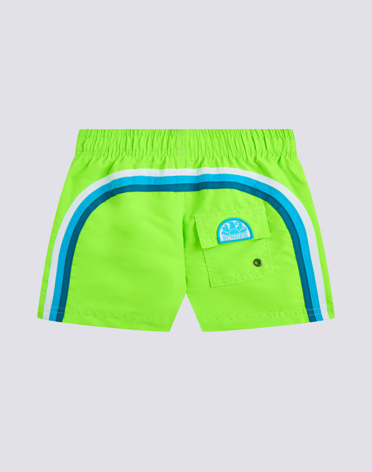 BOY’S SWIMSHORTS SHORT ELASTICATED WAIST ICONIC TAFFETA