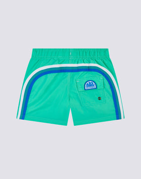 SWIMSHORTS SHORT ELASTICATED WAIST ICONIC TAFFETA