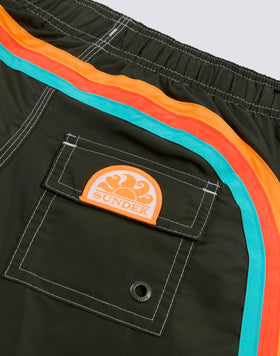 COSTUME DA BAGNO BAMBINO CORTO VITA ELASTICATA ICONIC TAFFETA