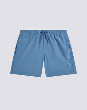 MAILLOT DE BAIN POUR ENFANT À TAILLE COURTE ET ÉLASTIQUE EN TISSU STRETCH