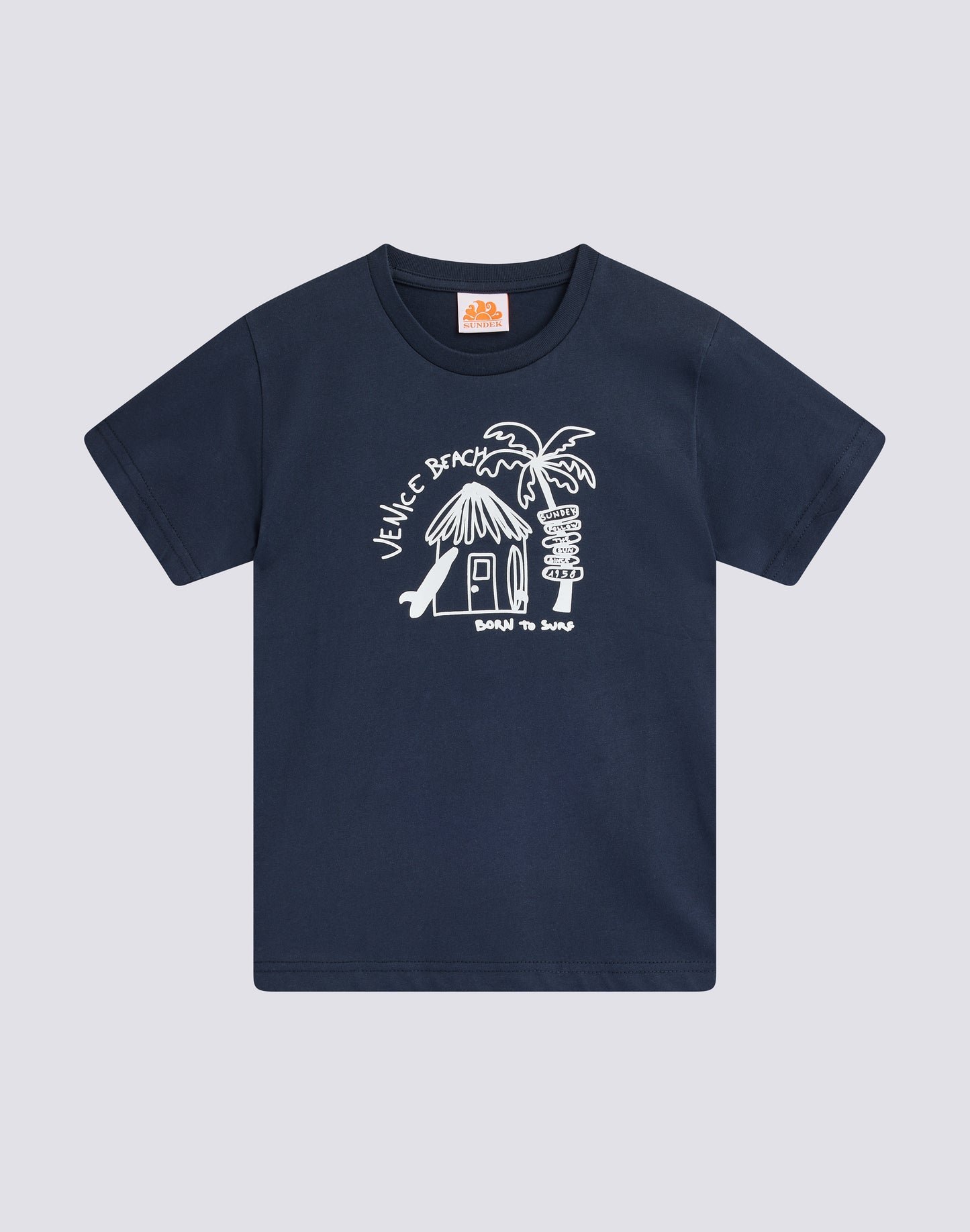 T-SHIRT WITH VENICE BEACH PRINT