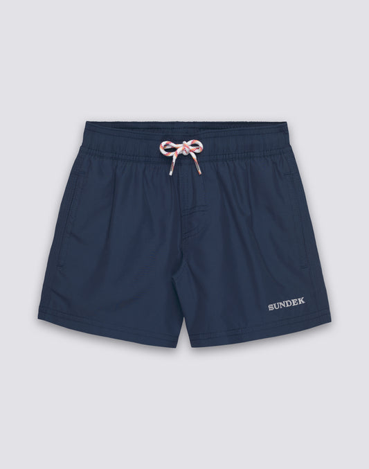 MAILLOT DE BAIN POUR ENFANT EN POLYESTER RECYCLÉ REPREVE® AVEC DÉTAILS TRICOLORES