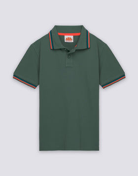 MINI BRICE POLO EN PIQUÉ