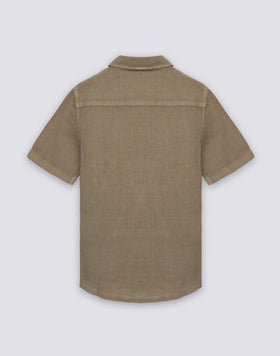 CHILDREN'S SHORT-SLEEVED LINEN SHIRT