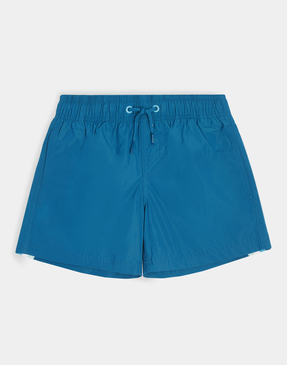 SHORT SWIM SHORTS WITH AN ELASTICATED WAISTBAND