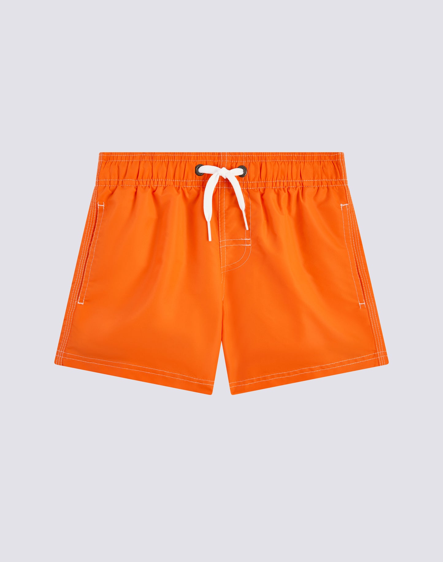 SHORT SWIM SHORTS WITH AN ELASTICATED WAISTBAND