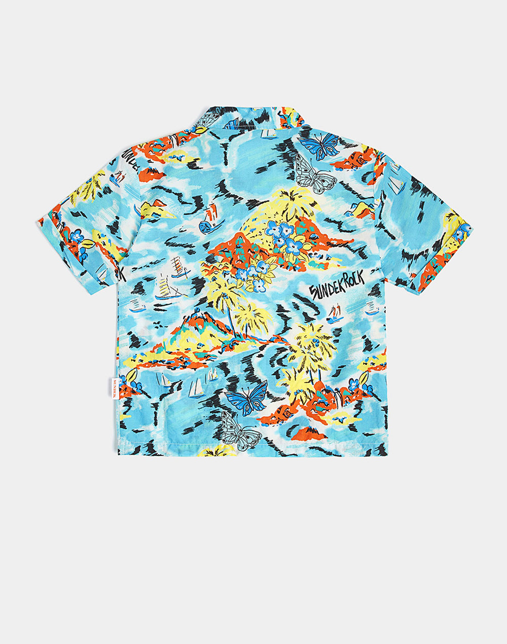 SHIRT WITH ALL OVER SUNDEK ROCK PRINT