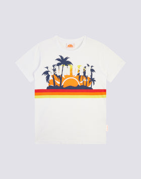 T-SHIRT MANICA CORTA STAMPA SUNDEK SUNSET