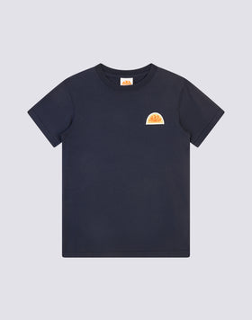 T-SHIRT MANICA CORTA CON RAINBOW EFFETTO SPRAY SUL RETRO