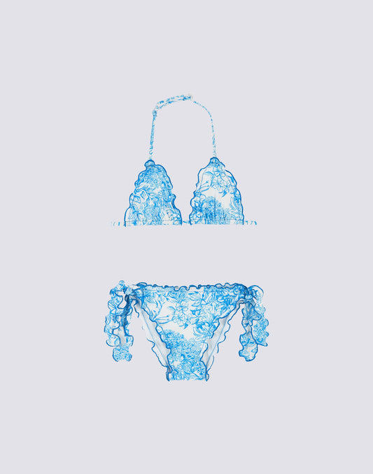 MINI BIKINI IMPRIMÉ FLEUR DE JOIE