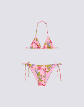 MINI BIKINI WITH SWEET PARROT PRINT