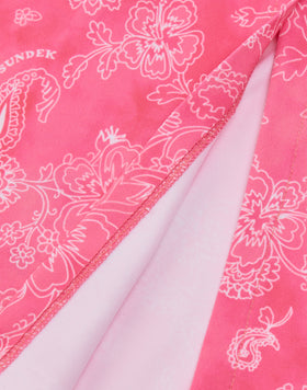 HIBI PAISLEY PRINT MINI SKIRT