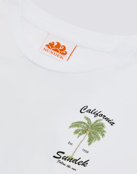 GIRLS' T-SHIRT WITH LARGE BACK PRINT