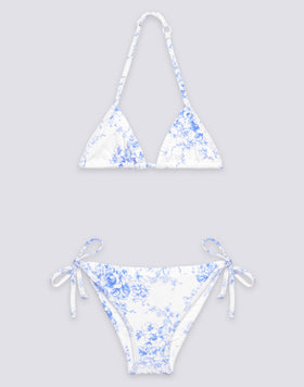 MINI BIKINI WITH ROSE DE JOIE PRINT