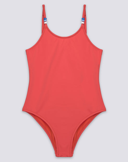 MAILLOT DE BAIN EN UNE PIÈCE POUR FILLE AVEC PERLES