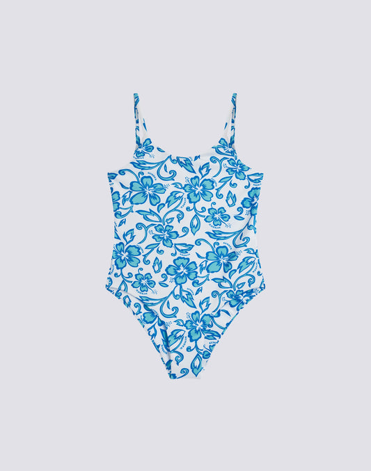 ONE-PIECE SWIMSUIT WITH SK23 PRINT 